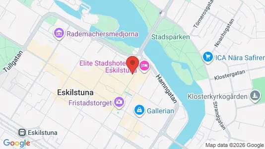 Lokale biurowe Do wynajęcia i Eskilstuna - kort over placeringen