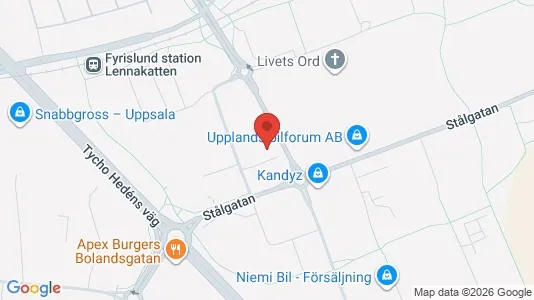 Kontorlokaler til leje i Uppsala - Foto fra Google Street View