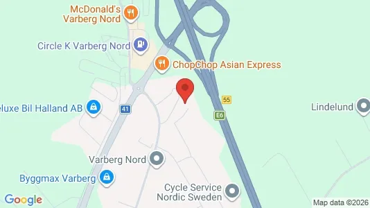 Büros zur Miete i Varberg – Foto von Google Street View