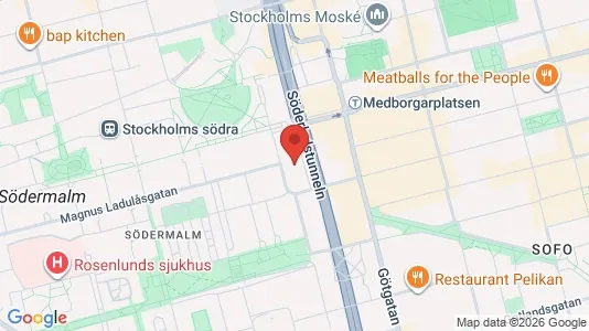 Toimistotilat Vuokrattavana i Södermalm - Kuva Google Street Viewstä