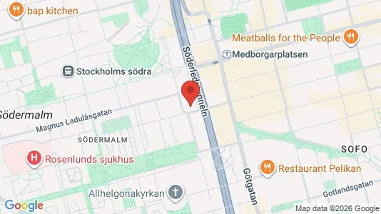 Kantorruimte te huur i Södermalm - Foto uit Google Street View