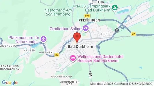 Butikslejemål til leje i Bad Dürkheim - Foto fra Google Street View