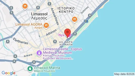 Büros zur Miete i Limassol - kort over placeringen