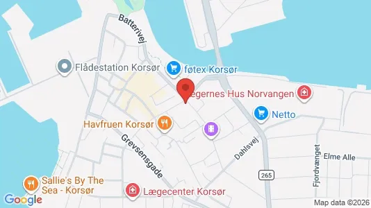 Kantorruimte te huur i Korsør - Foto uit Google Street View