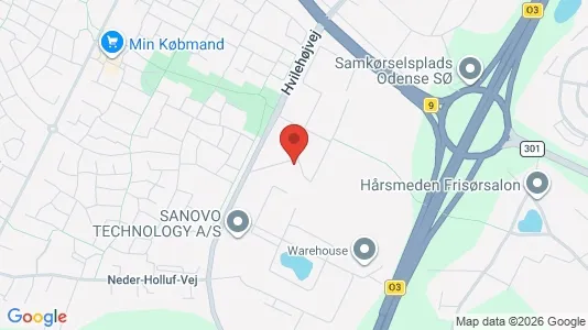 Kontorer til leie i Odense SØ – Bilde fra Google Street View