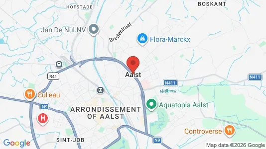 Office spaces for rent i Aalst - Photo from Google Street View