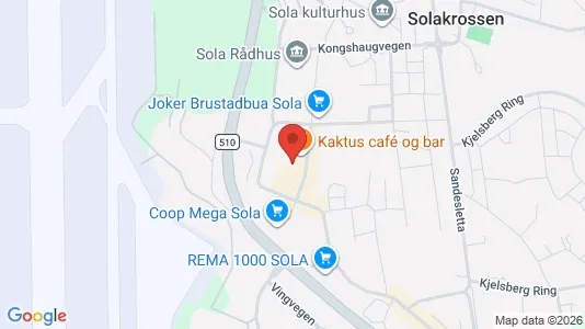 Office spaces for rent i Sola - kort over placeringen