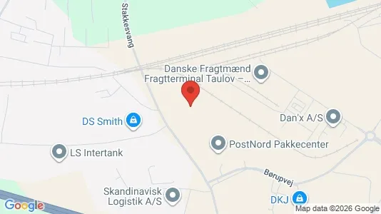 Varastot Vuokrattavana i Fredericia - Kuva Google Street Viewstä