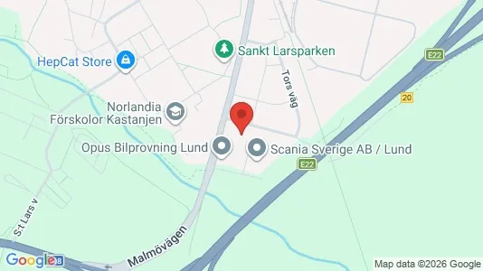 Kontorlokaler til leje i Lund - Foto fra Google Street View