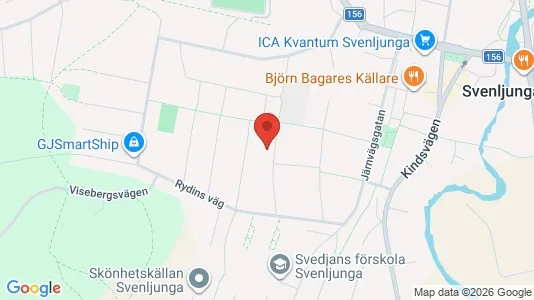 Propiedades comerciales En alquiler i Svenljunga - kort over placeringen