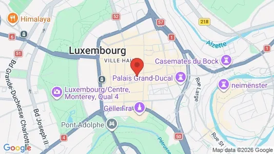 Office spaces for rent i Luxembourg - Photo from Google Street View