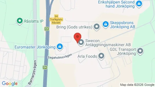 Kontorlokaler til leje i Jönköping - Foto fra Google Street View