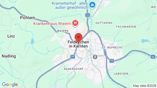 Shops for rent i Feldkirchen in Kärnten - Photo from Google Street View