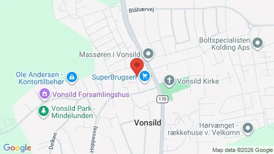 Lokaler til salgs i Kolding – Bilde fra Google Street View
