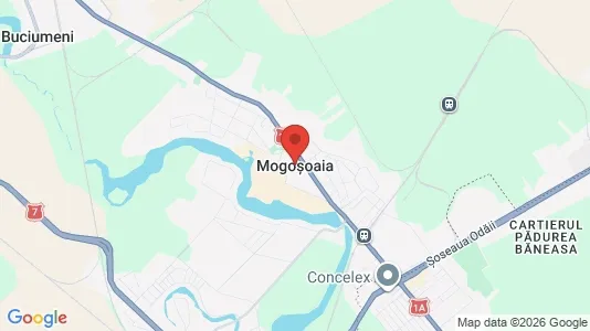 Lokaler til leie i Mogoşoaia - kort over placeringen