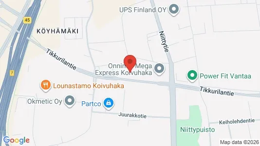 Gewerbeflächen zur Miete i Vantaa – Foto von Google Street View
