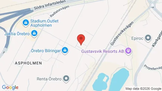 Kontorer til leie i Örebro – Bilde fra Google Street View