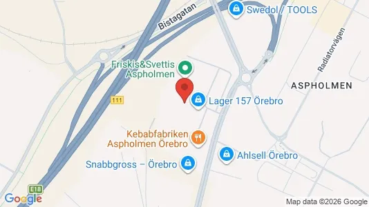 Kontorlokaler til leje i Örebro - Foto fra Google Street View