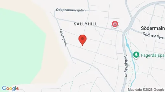 Commercial properties for sale i Sundsvall - kort over placeringen