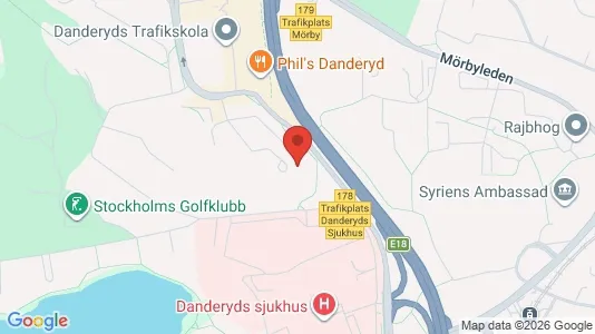 Kontorlokaler til leje i Danderyd - Foto fra Google Street View