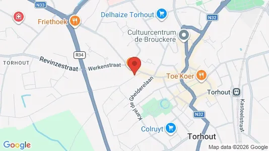 Büros zur Miete i Torhout – Foto von Google Street View