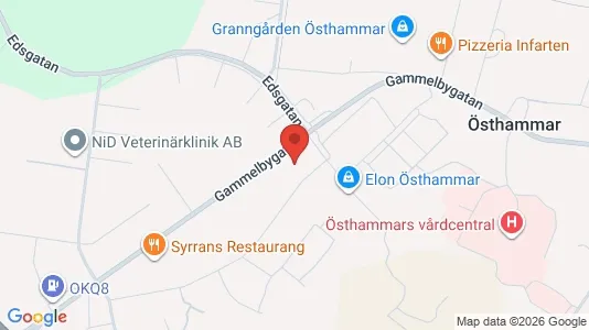 Verkstedhaller til leie i Östhammar – Bilde fra Google Street View