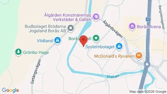Toimistotilat Vuokrattavana i Borås - Kuva Google Street Viewstä