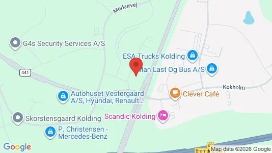 Kontorlokaler til leje i Kolding - Foto fra Google Street View