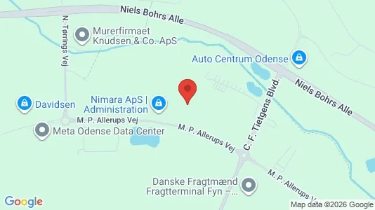 Lagerlokaler til leje i Odense SØ - Foto fra Google Street View