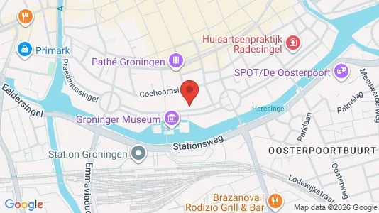 Büros zur Miete i Groningen – Foto von Google Street View