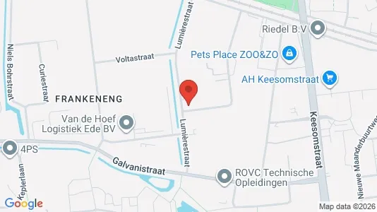 Liikekiinteistöt Vuokrattavana i Ede - Kuva Google Street Viewstä