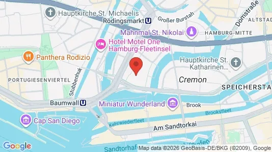 Kontorlokaler til leje i Hamborg Mitte - Foto fra Google Street View