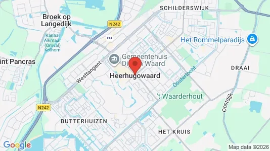 Lokaler til leje i Heerhugowaard - kort over placeringen