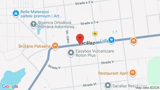 Nieruchomości przemysłowe Do wynajęcia i Săcălaz - kort over placeringen