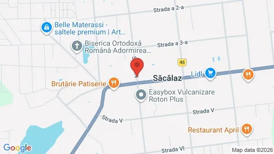 Nieruchomości komercyjne Do wynajęcia i Săcălaz - kort over placeringen