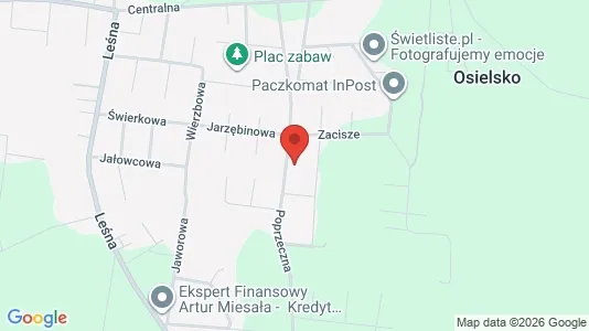 Office spaces for rent i Bydgoski - kort over placeringen