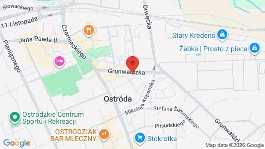 Kontorer til leie i Iławski – Bilde fra Google Street View