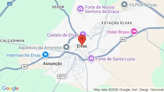 Restaurantlokaler til leje i Elvas - Foto fra Google Street View