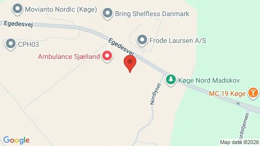 Almacenes En alquiler i Køge - Foto de Google Street View