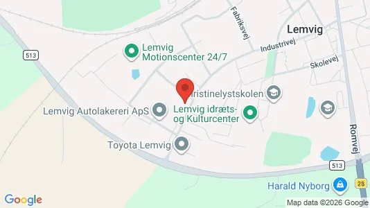 Lagerlokaler till salu i Lemvig – Foto från Google Street View