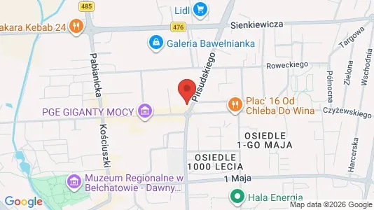 Lokaler til leje i Bełchatowski - Foto fra Google Street View