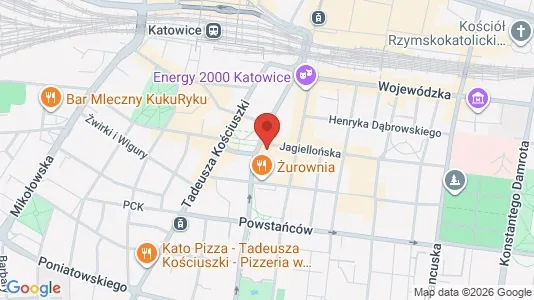 Liikekiinteistöt Vuokrattavana i Katowice - Kuva Google Street Viewstä
