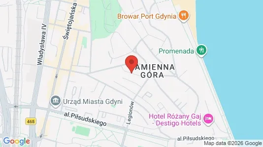 Lokaler til leie i Gdynia – Bilde fra Google Street View