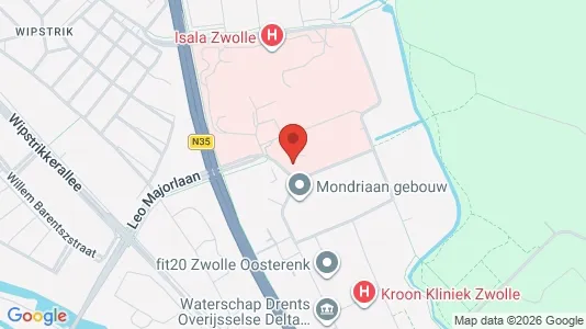 Kantorruimte te huur i Zwolle - Foto uit Google Street View