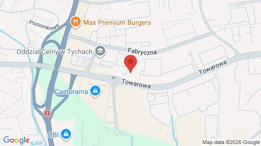 Lager zur Miete i Tychy – Foto von Google Street View