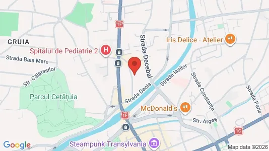 Gewerbeflächen zur Miete i Cluj-Napoca – Foto von Google Street View