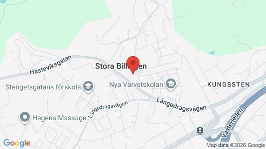 Lokaler til salg i Gøteborg V - kort over placeringen