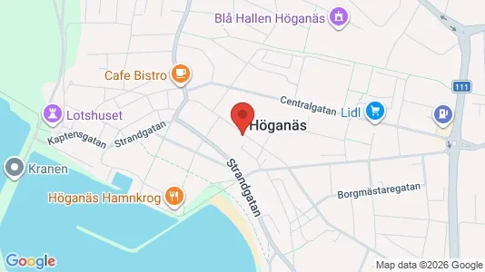 Lokaler til salg i Höganäs - Foto fra Google Street View