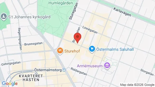 Kontorer til leie i Östermalm – Bilde fra Google Street View