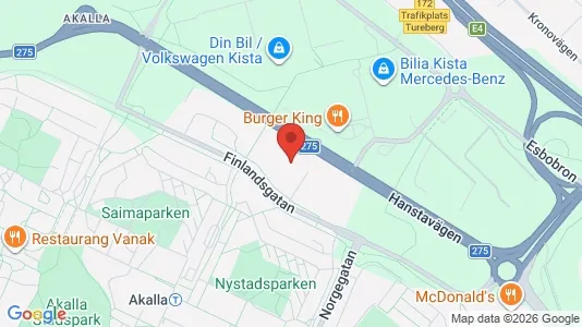 Företagslokaler för uthyrning i Västerort – Foto från Google Street View
